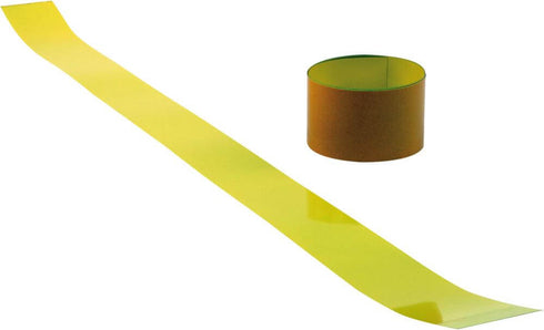 Bodenmarkierungsband DANCOP, B100mmxL1,50mxS0,70mm Metall gelb