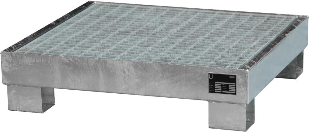 Auffangwanne BAUER, mit GR 900x800x220 verz