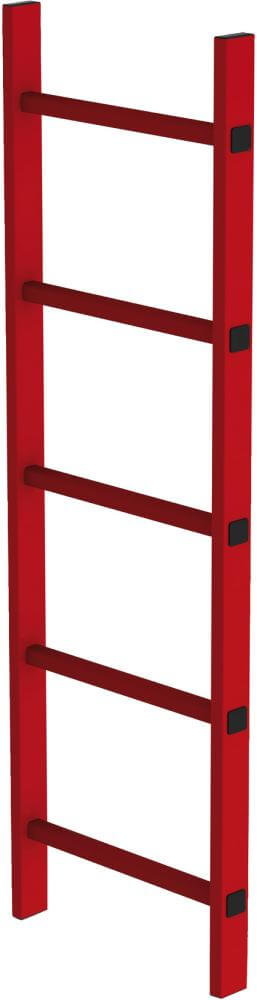 Schachtleiter MUNK, 5 Sprossen L 1,40 m B450 mm LW 300 mm GFK