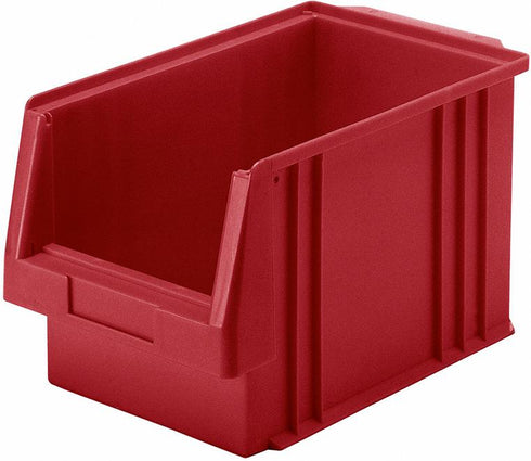 Sichtlagerkasten LA-KA-PE, PLK 2a B213xT330xH200 mm rot LA-KA-PE