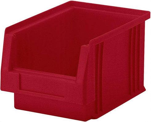 Sichtlagerkasten LA-KA-PE, PLK 3 B150xT205xH125 mm rot LA-KA-PE
