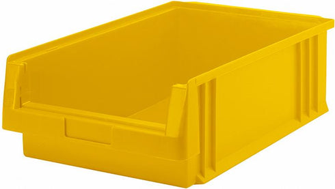 Sichtlagerkasten LA-KA-PE, PLK 1c B315xT500xH150 mm gelb LA-KA-PE