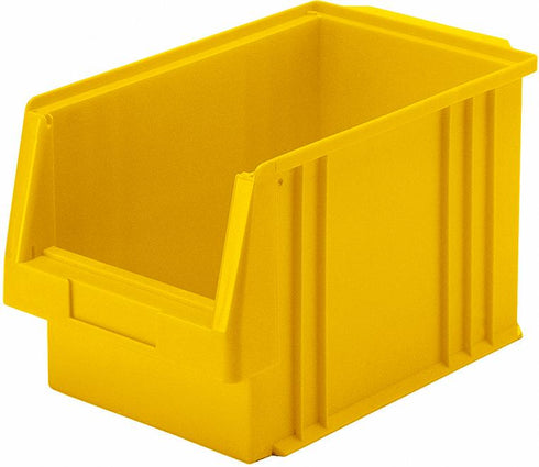 Sichtlagerkasten LA-KA-PE, PLK 2a B213xT330xH200 mm gelb LA-KA-PE