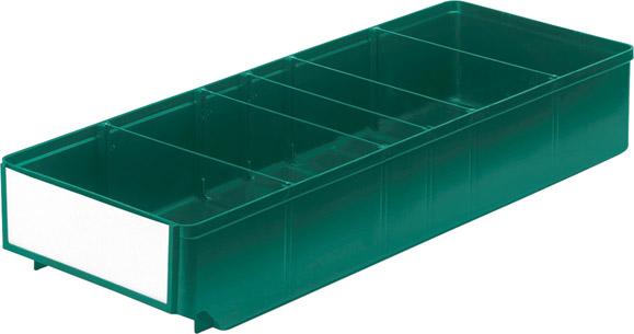 Regalkasten LA-KA-PE, B186xT500xH83 mm grün LA-KA-PE