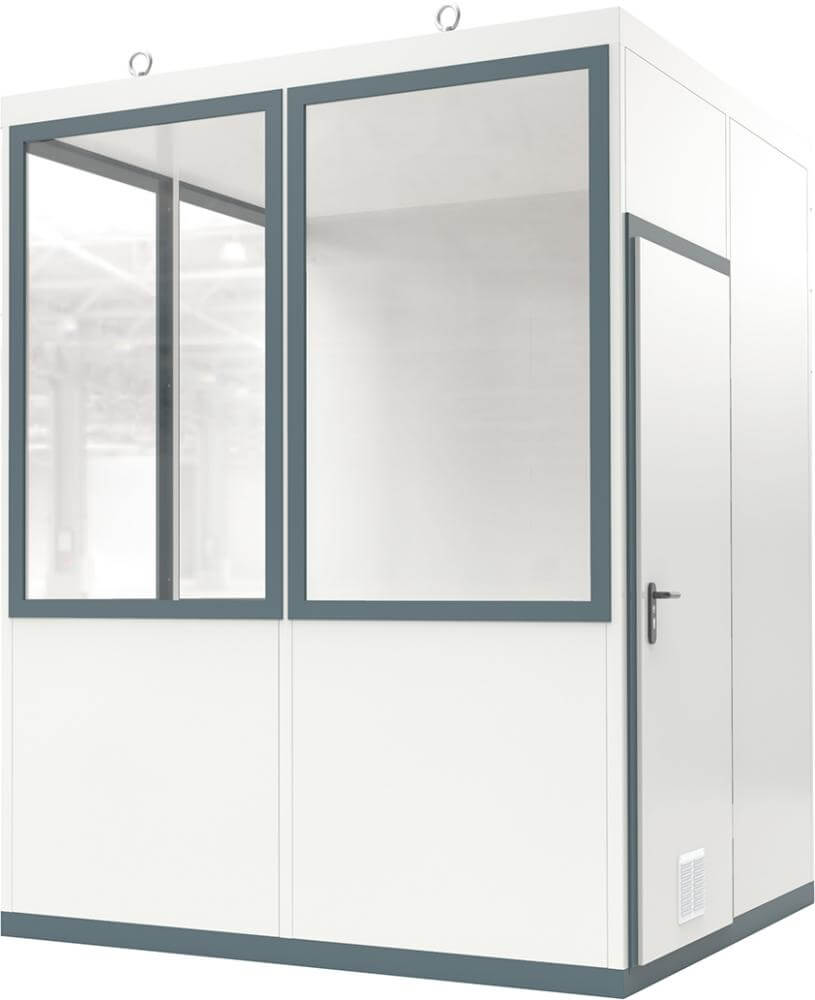 Raumsystem WSM, für Innen B2045xT2045xH2620 mm ohne Fußboden