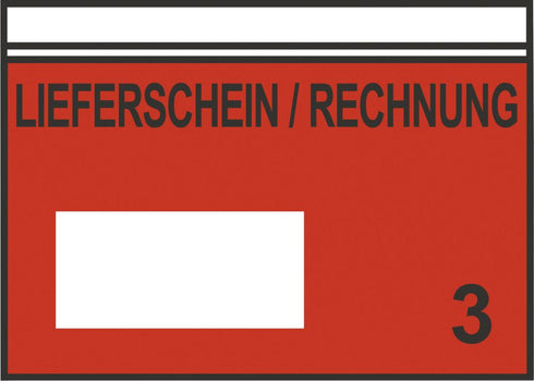 Dokumententaschen NEUTRAL, 240x130mm, DIN-langVE1000