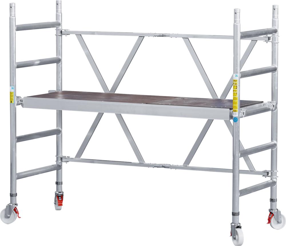 Klappgerüst ZARGES, Compact Master 1T T0,75xB1,80 m Arbeitshöhe 2,95 m ZARGES