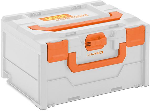 Akku-Systembrandschutzbox Li-SAFE CEMO, Akku-Systembrand- schutzbox Li-Safe 3-S B400xT300xH215 mm