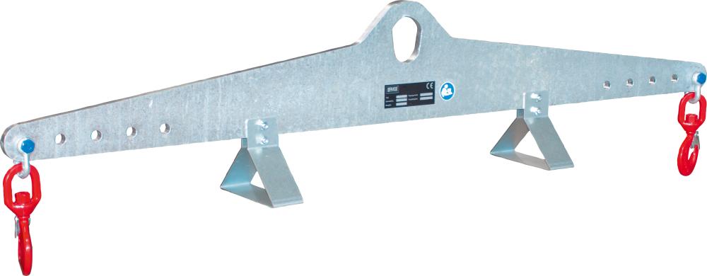 Mini-Krantraverse BAUER SÜDLOHN, B1250xT160xH340 mm Hakenabstand 800-1200 mm Tragkraft 500 kg