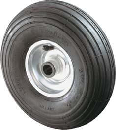 Luftrad BS ROLLEN, C90.262,260/85mm Nabenl.75,Bohr.20,RillenpRL,Gummi schw.Radk.StahlfBS ROLLEN