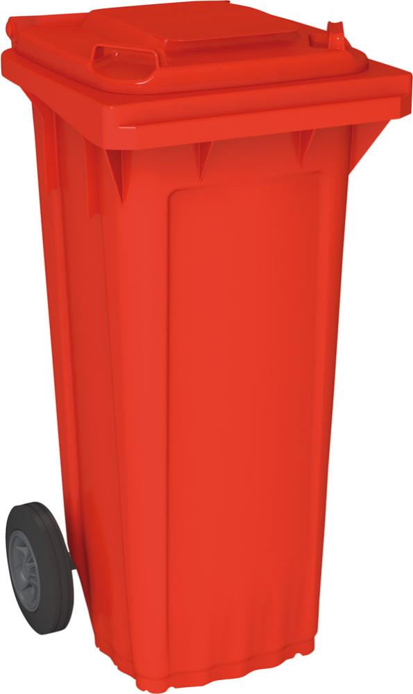Großmülltonne NEUTRALE PRODUKTLINIE, WAVE 80-l Kst. rot