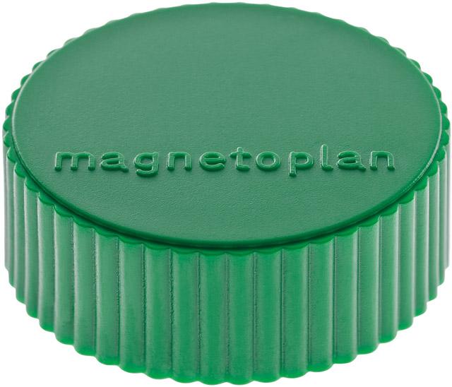 Magnet magnetoplan, D34mm VE10 Haftkraft 2000 g grün