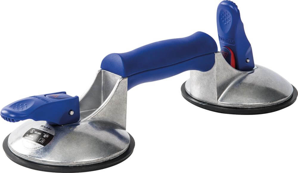 Saugheber BOHLE, m.Anzeige 60kg m. 2-Kopf-Alu