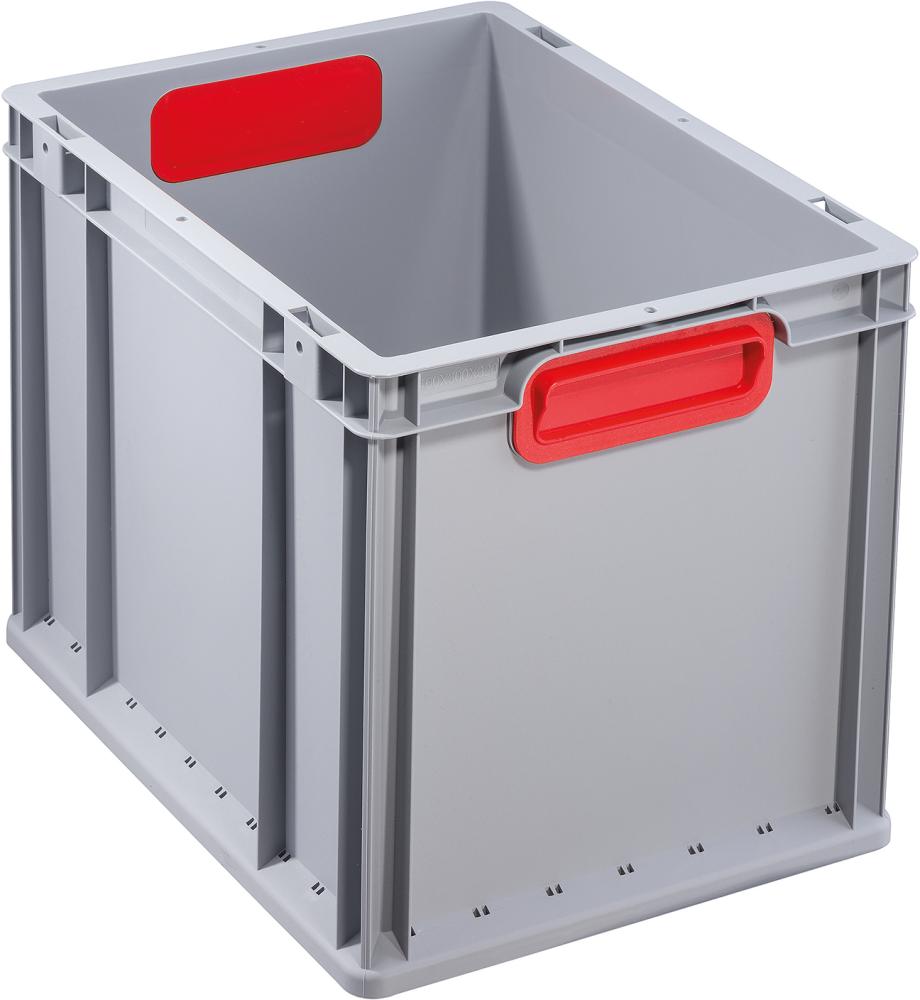 EuroBox PRECITOOL, 432,400x300x320mmGriffe geschl.,grau/rot