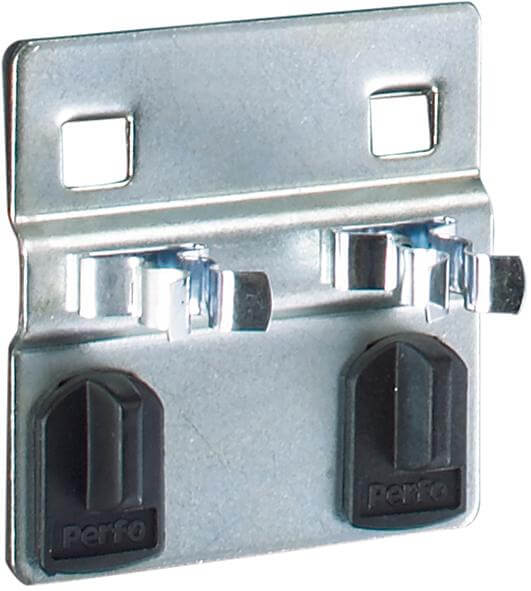 BOTT, Doppelte Werkzeugklemme B60xT60xD2x10 mm für Lochplatten für Lochplatten bott