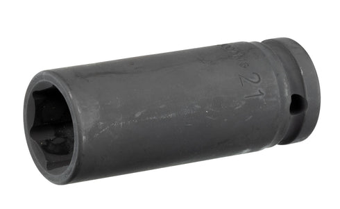 GEDORE Kraftschraubereinsatz 1/2" 6-kant 21 mm Länge 78 mm