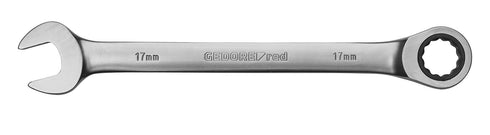 GEDORE ring ratchet wrench SW17 mm 233 mm