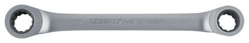 GEDORE Doppelringratschenschlüssel gerade SW17x19 mm