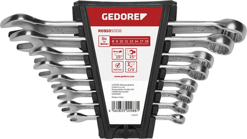 GEDORE RingmaulschSatz 9-19 mm 8-teilig