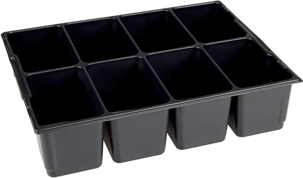 L-BOXX NEUTRAL, Kleinteileeinsatz für 136, 8 Mulden B405xT315xH97 mm