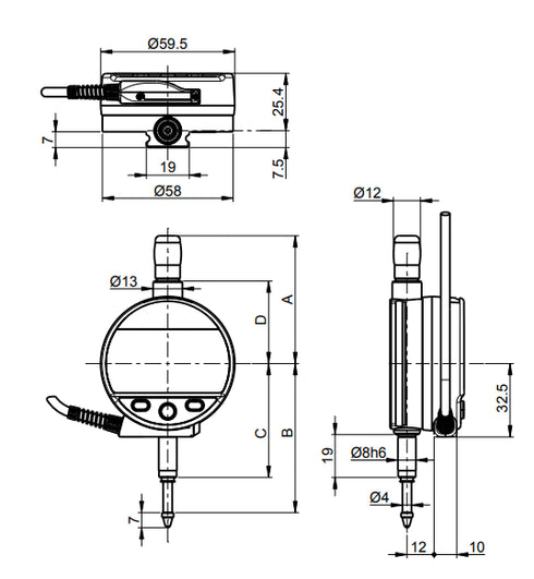 Messuhren S_Dial WORK PLC
