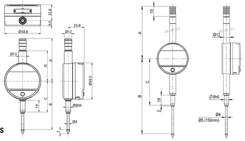 Messuhren S_Dial WORK Basic
