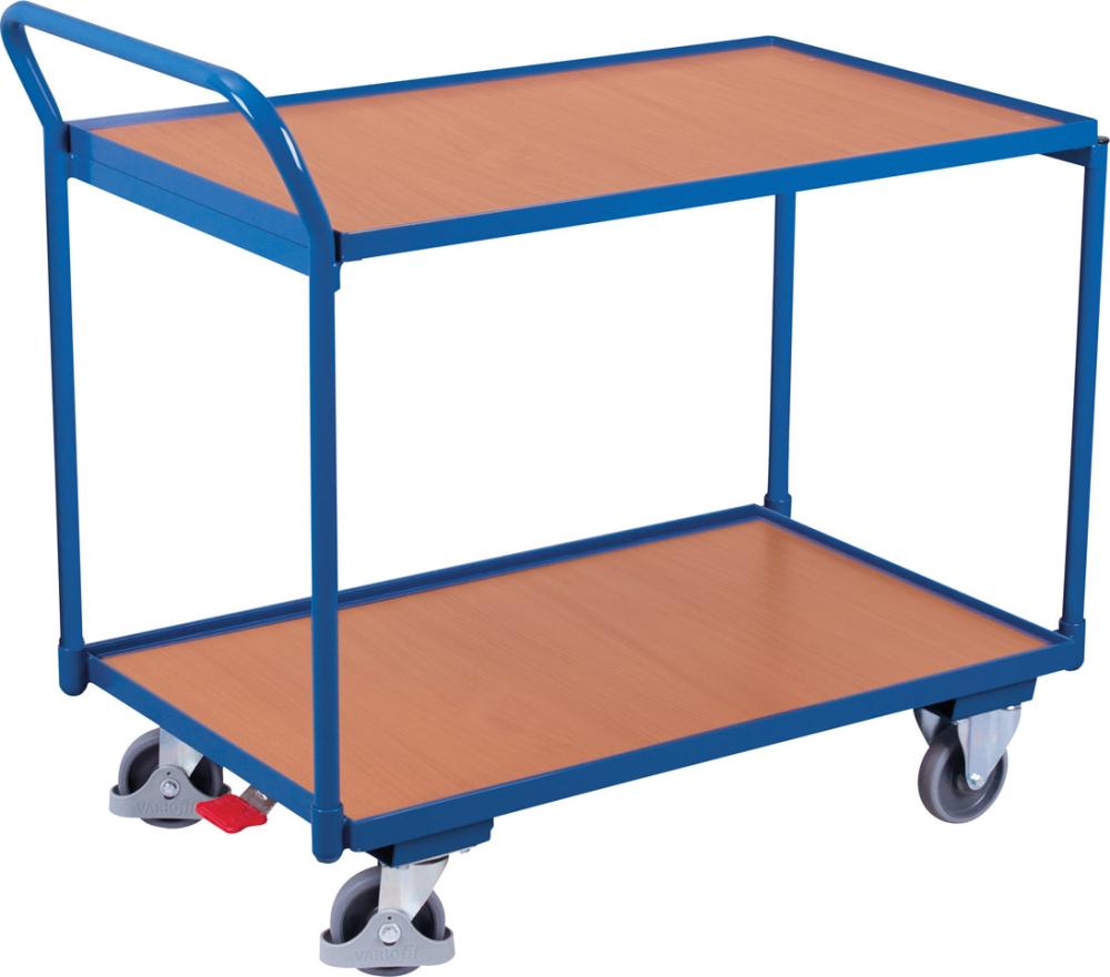 Tischwagen VARIOFIT, 250 kg 985x590 mm 2 Böden VarioFit
