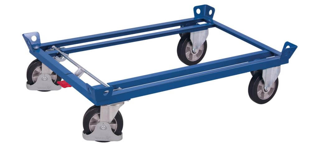 Paletten-Fahrgestell VARIOFIT, 1200kg 800x600mm