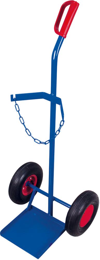 Stahlflaschenkarre VARIOFIT, 100 kg1x20-50 l Lufträder VarioFit
