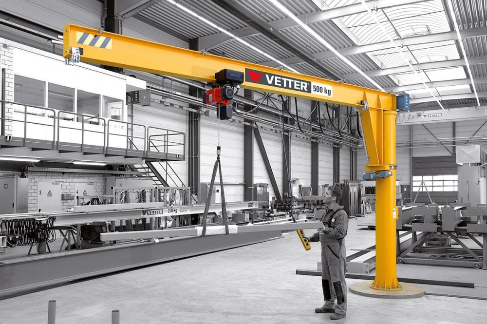 Säulenschwenkkran VETTER KRANTECHNIK, M 360 2000 kg 3000 mm Vetter Krantechnik