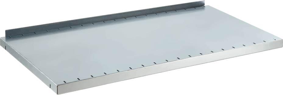 Fachboden LISTA, B967xT500mm verzinkt Tragkraft 160kg