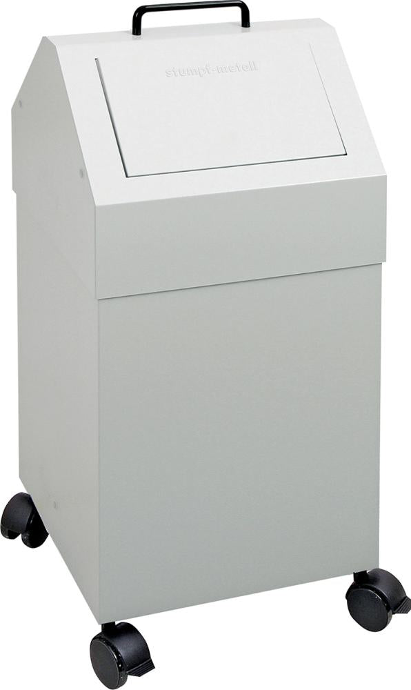 Wertstoffsammler STUMPF, 45 l mobil grau stumpf