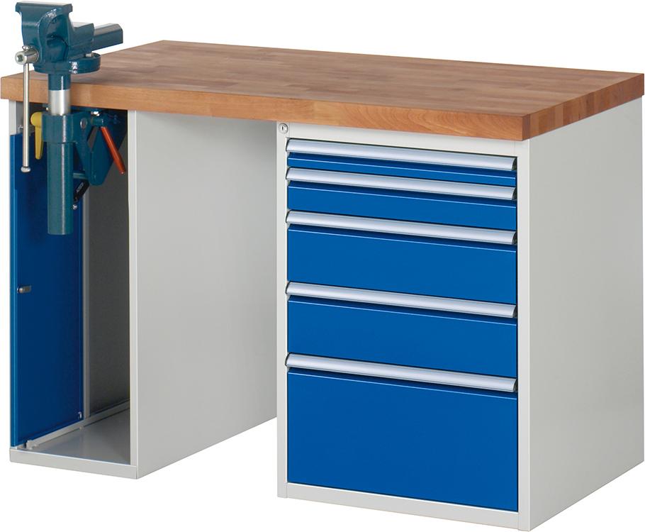 Werkbank RAU, Modell 7511 1250x700x840