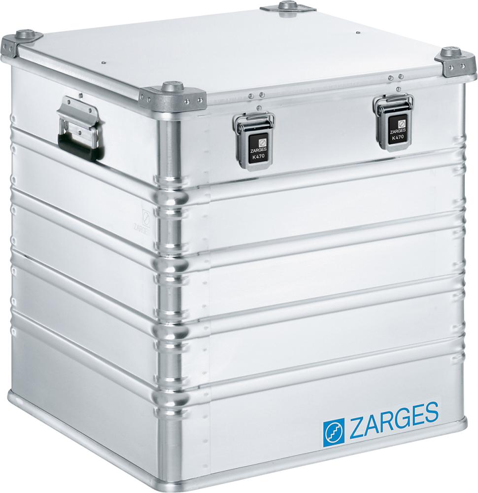 Alu-Kiste ZARGES, K470 175 l IM: ca. B550xT550xH580 mm2 Griffe