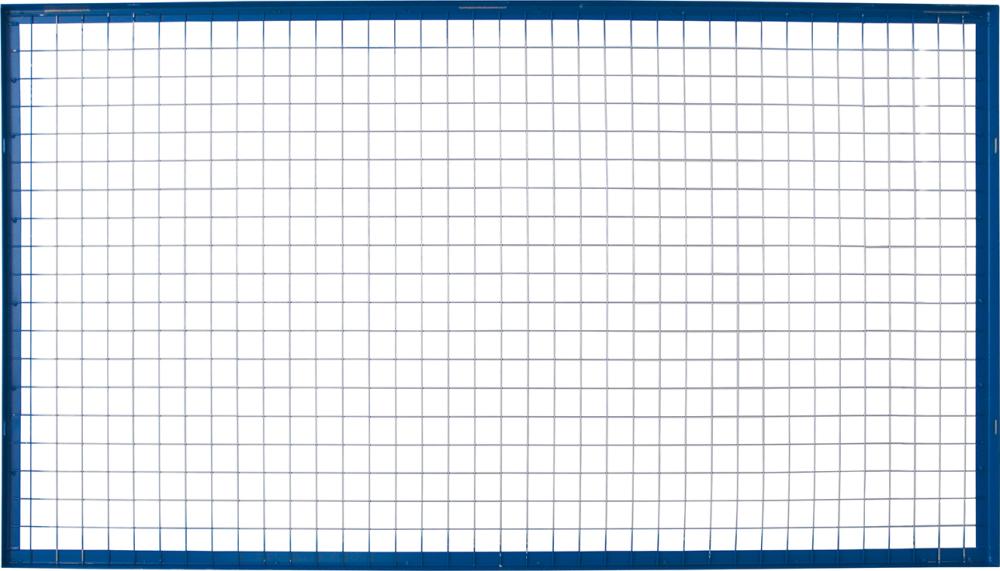Gitterrückwand SCHULTE, FB1825xH1500 mm blau/verzinkt SCHULTE Lagertechnik