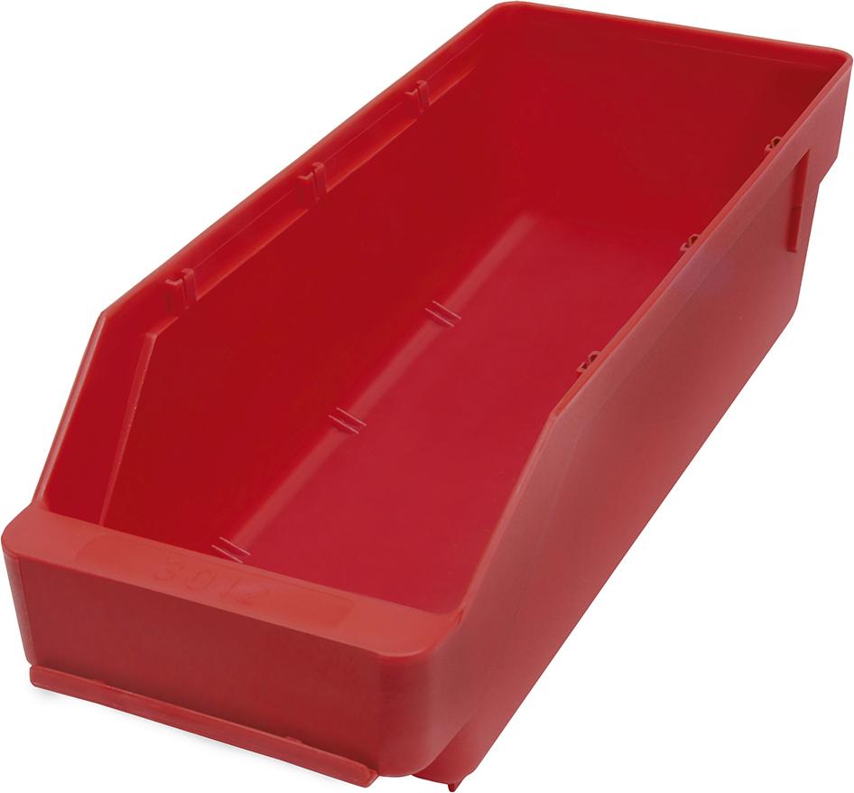 Kleinteilekasten NEUTRAL, B120xT300xH95 mm rot