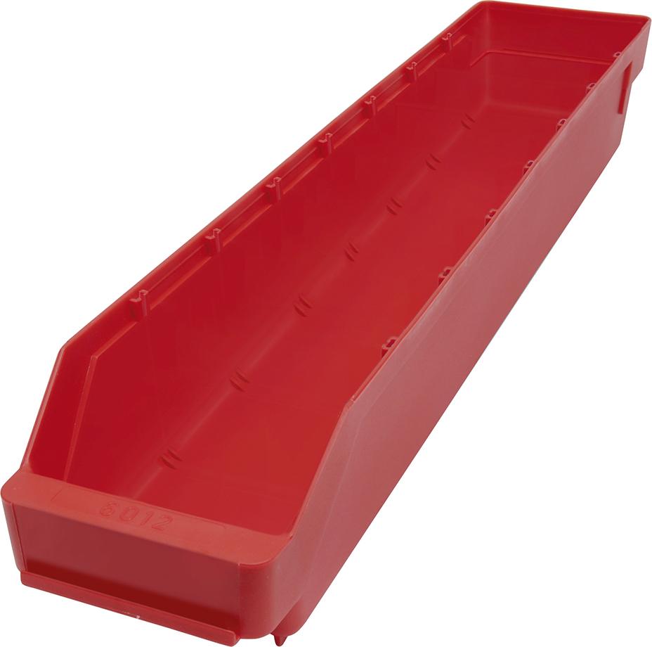 Kleinteilekasten NEUTRAL, B120xT600xH95 mm rot