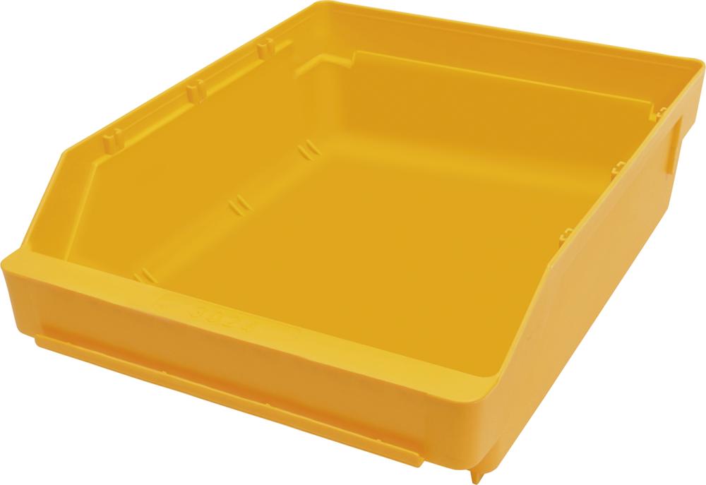Kleinteilekasten NEUTRAL, B240xT300xH95 mm gelb