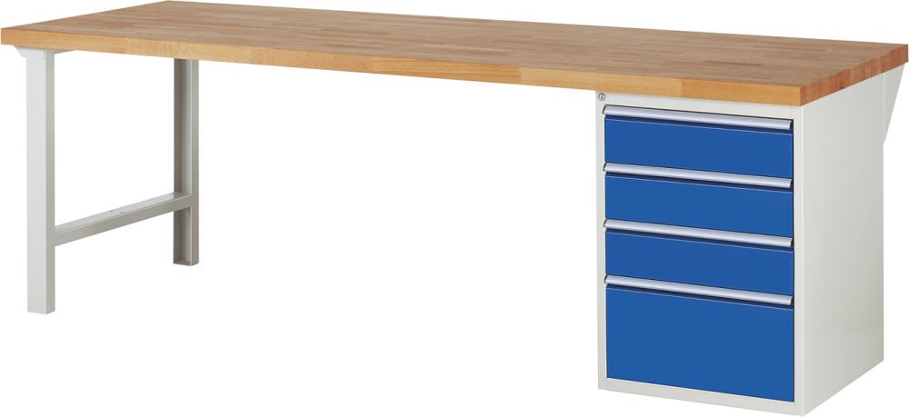 Werkbank RAU, Modell 7510 2500x900x840