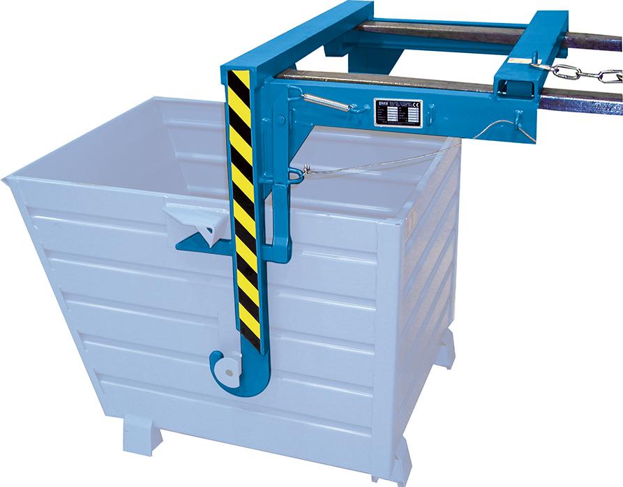 Stapler-Traverse BAUER, RAL5012 für Stapelkipper 700 l
