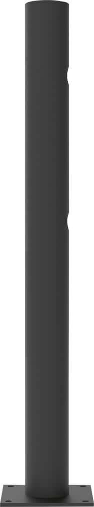 Eckpfosten DANCOP, links Delta für Schwingtür JULIET H1200xD110 mm schwarz