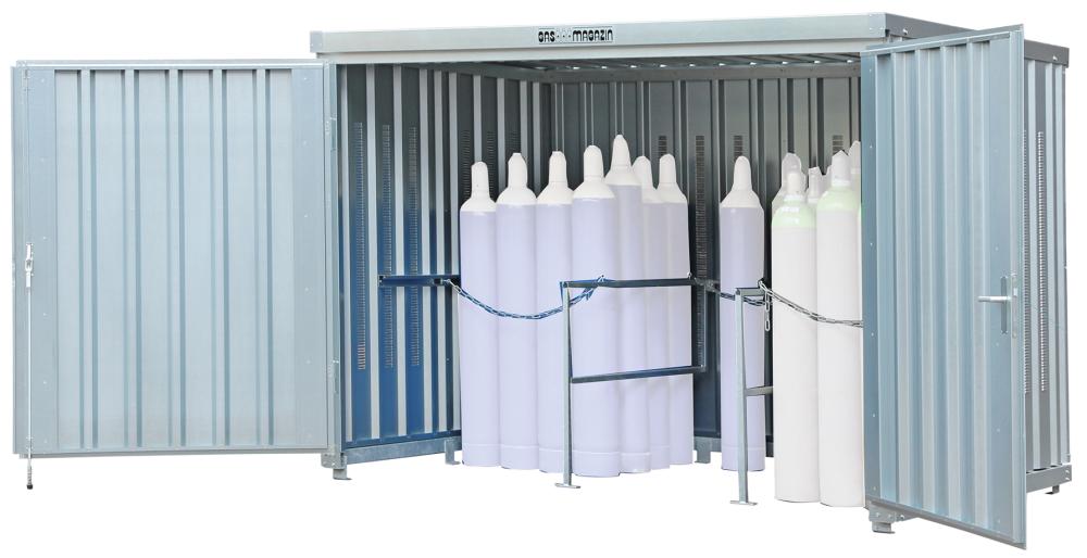 Gasflaschenmagazin SÄBU, 224 o Boden 2100x1140x2250