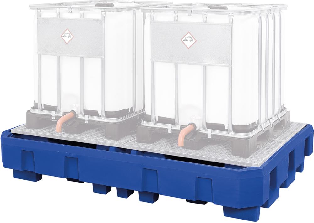 IBC-Station ASECOS, PE 2460x1800x450mm,vzk.Stell