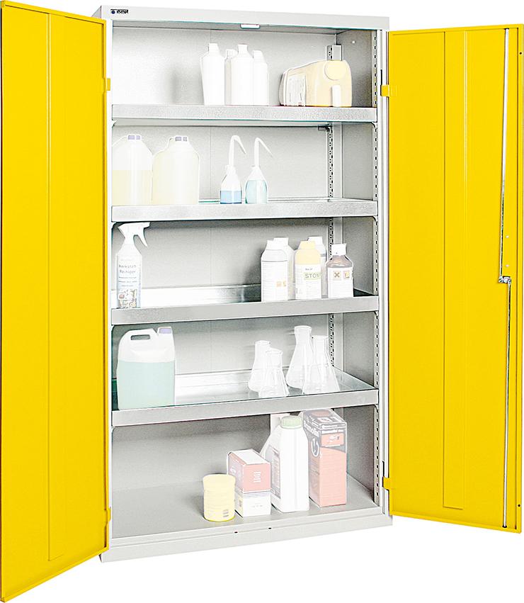Umweltschrank STUMPF, BASIC 1800x1000x500 gelb
