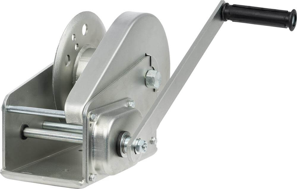 Handbremswinde PLANETA, BHW-2600 mit 18 m Seil Ø 8 mm Max. Hub-/Zugkraft unterste Lage: 1.200 daN