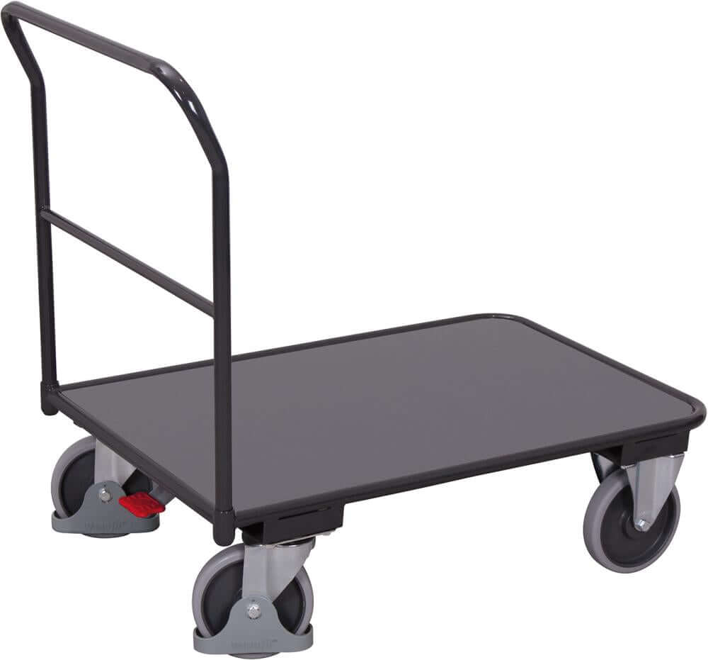 Schiebebügelwagen VARIOFIT, RAL 7016