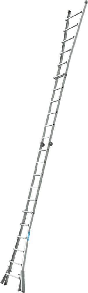 V-Teleskop-Leiter ZARGES, Variomax 4x6 Spr.Länge max 6,4m Arbeitshöhe 7,1m