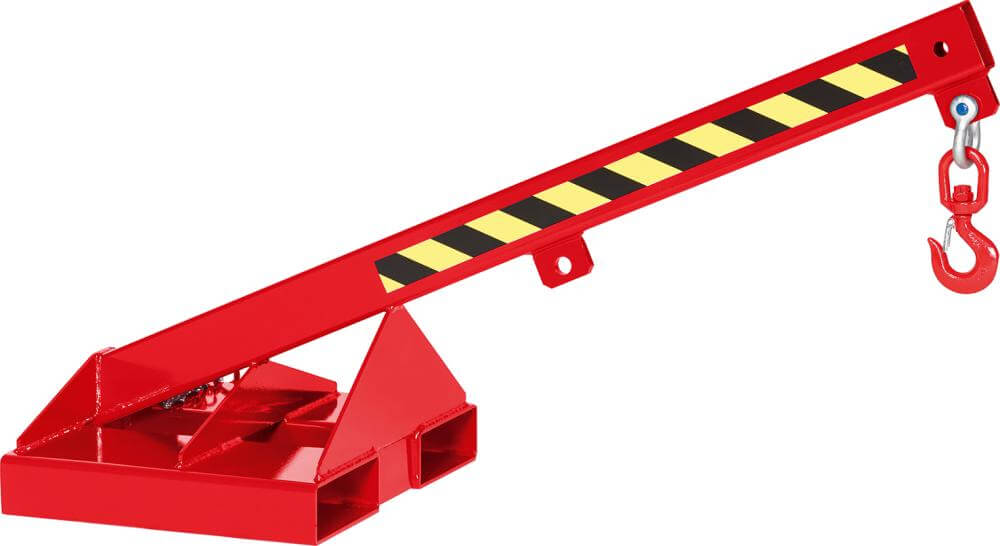Lastarm NEUTRAL, Typ RLH-1 1000kg 25° Neigung max. 1390mm RAL 3000 feuerrot