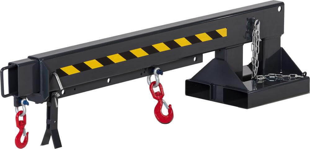 Kranarm NEUTRAL, Typ RKA-3 6-fach ausziehb.3000kg nicht verst. 2220-3720 RAL 7016 anthrazitgrau