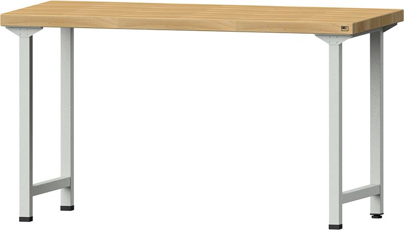 ANKE, Anke Arbeitstisch B1500xT700xH850mm RAL7035 BMP: 50 mm
